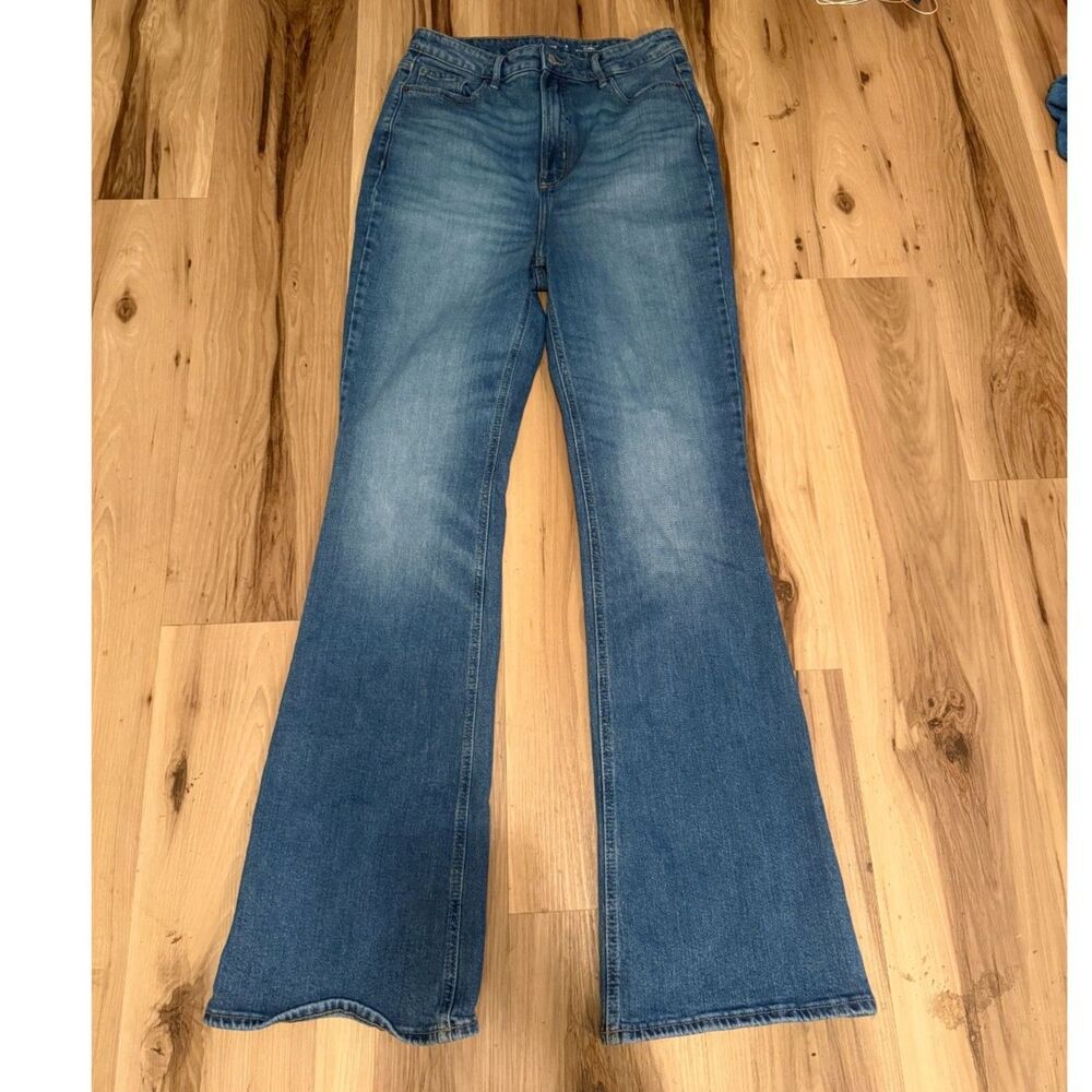 Old Navy Higher High Rise Flare Jeans, 8 Tall